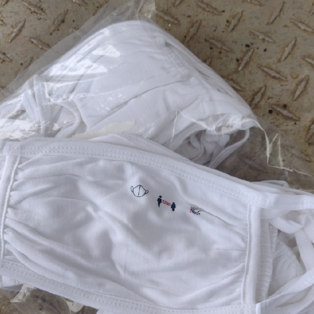 24 Hayes Cotton Facemasks NWT